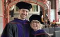 2023 Graduate Jacob Hirsch ’23 and his grandmother Harriet Newman Cohen ’74